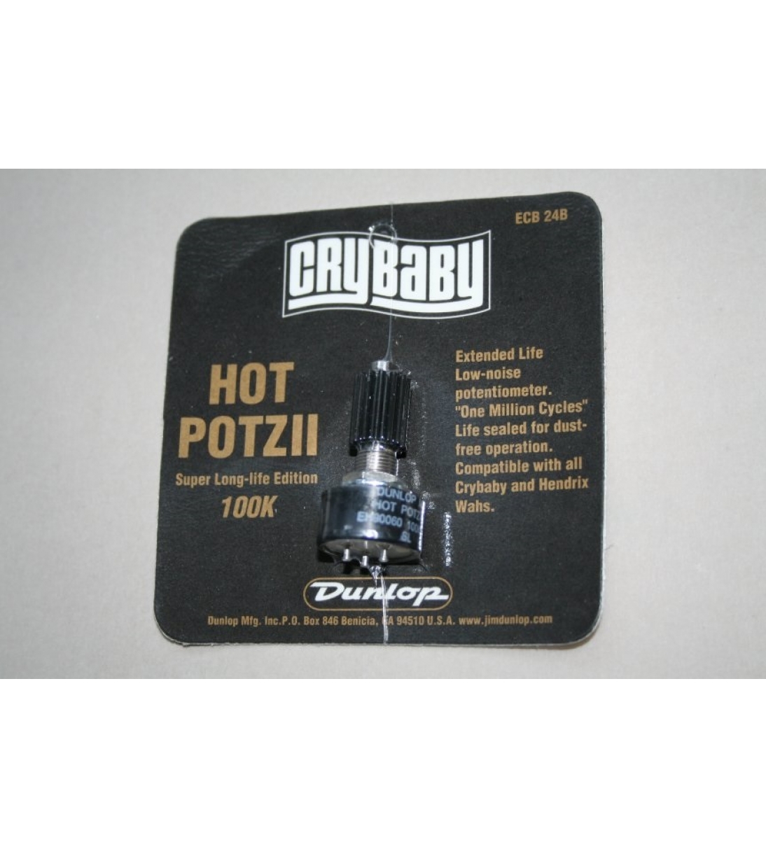 Potenziometro originale Dunlop ECB024B Hot Potz II 100K [B027MN211]